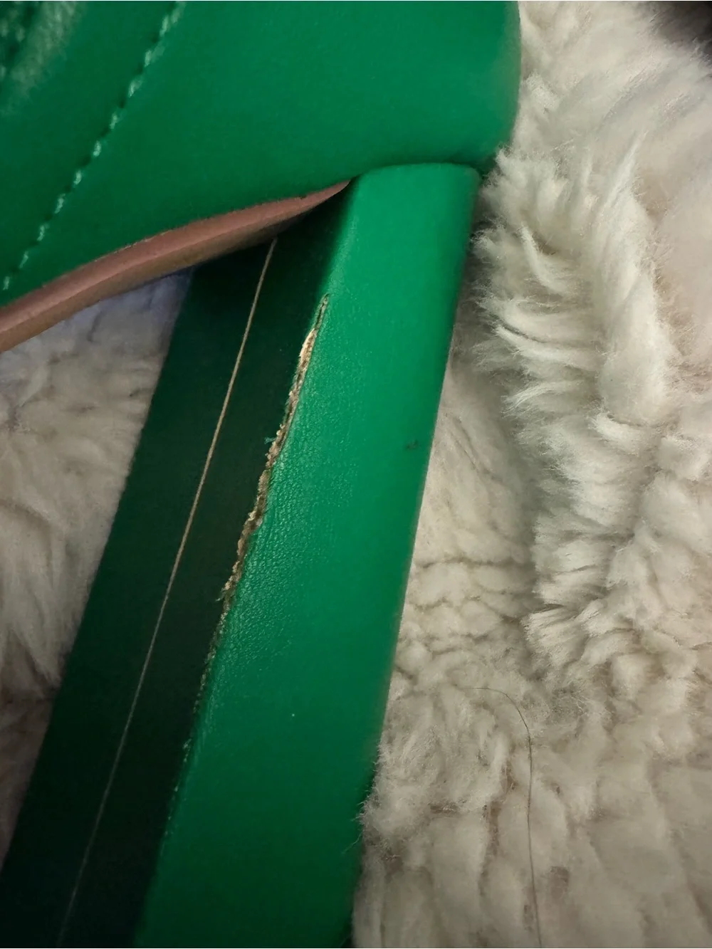 Green Platform Knee-High Boots - Women